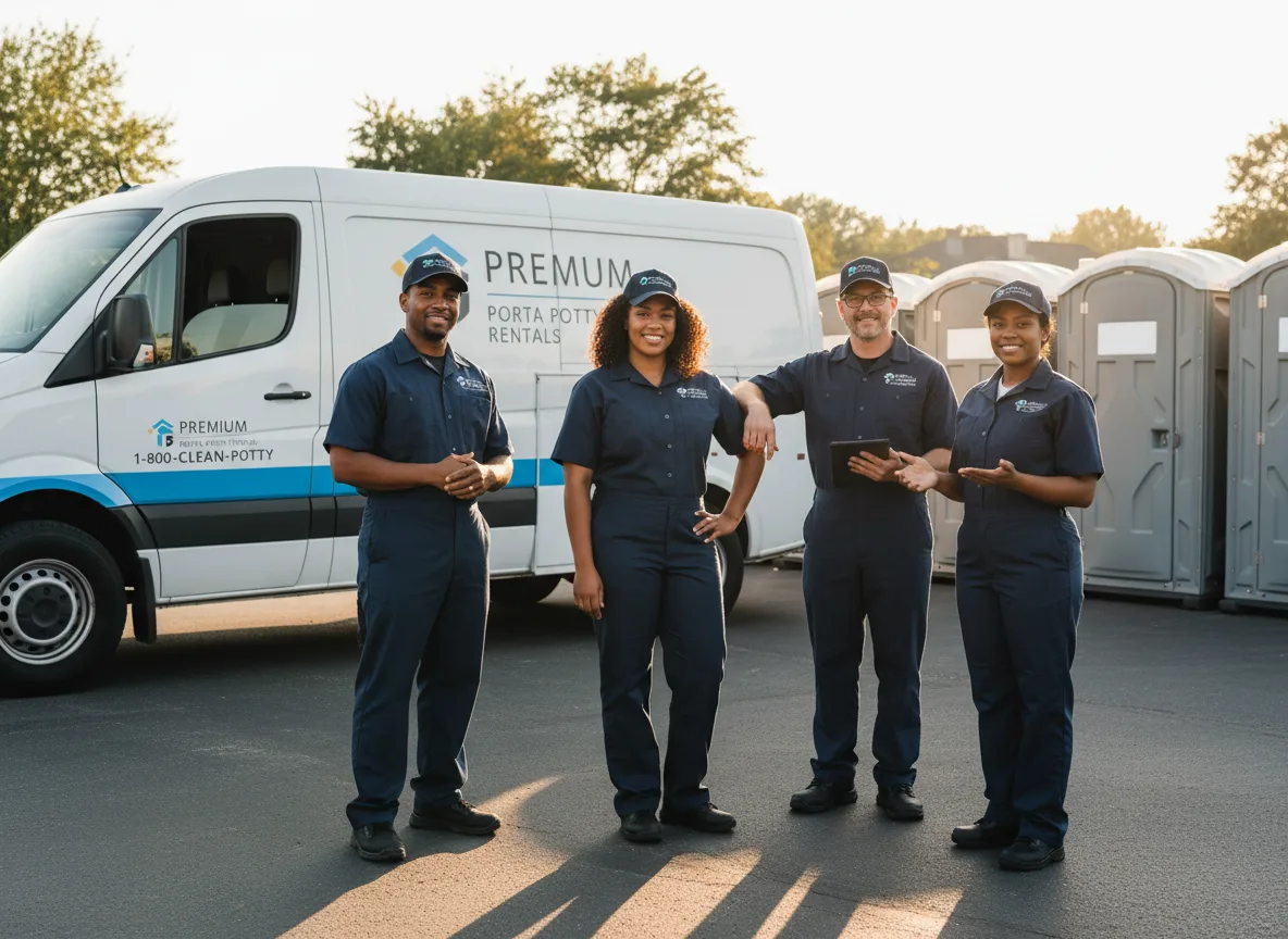 VIP Portable Toilets company in Helenville, WI